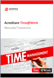 Imagine Manual trainer Acreditare Time Management Axioma