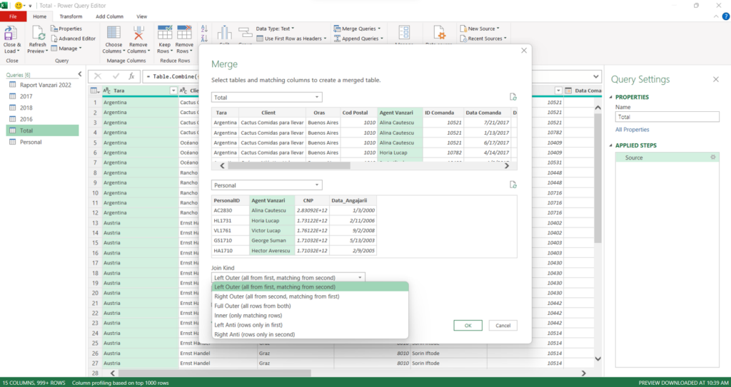 Power query editor 4